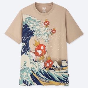 Magikarp Uniqlo Pokemon Shirt Size Medium